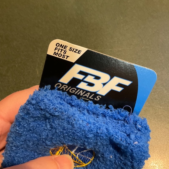 Golden State Warriors FBF Originals Women’s Socks NBA Fan Soft NWT One Size - Picture 5 of 7